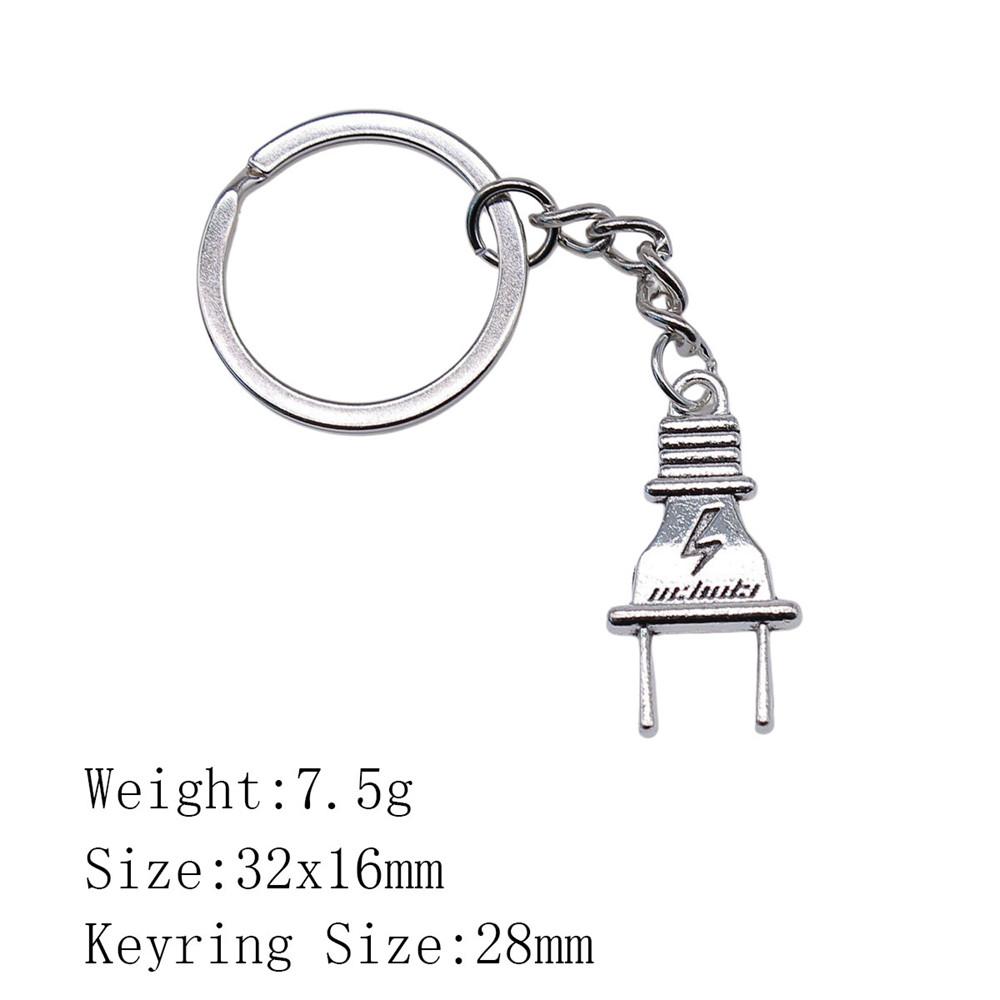 Выпускной Пара Брелки Инструменты Gear Киберпанк Брелок Предметы Брелок Материал