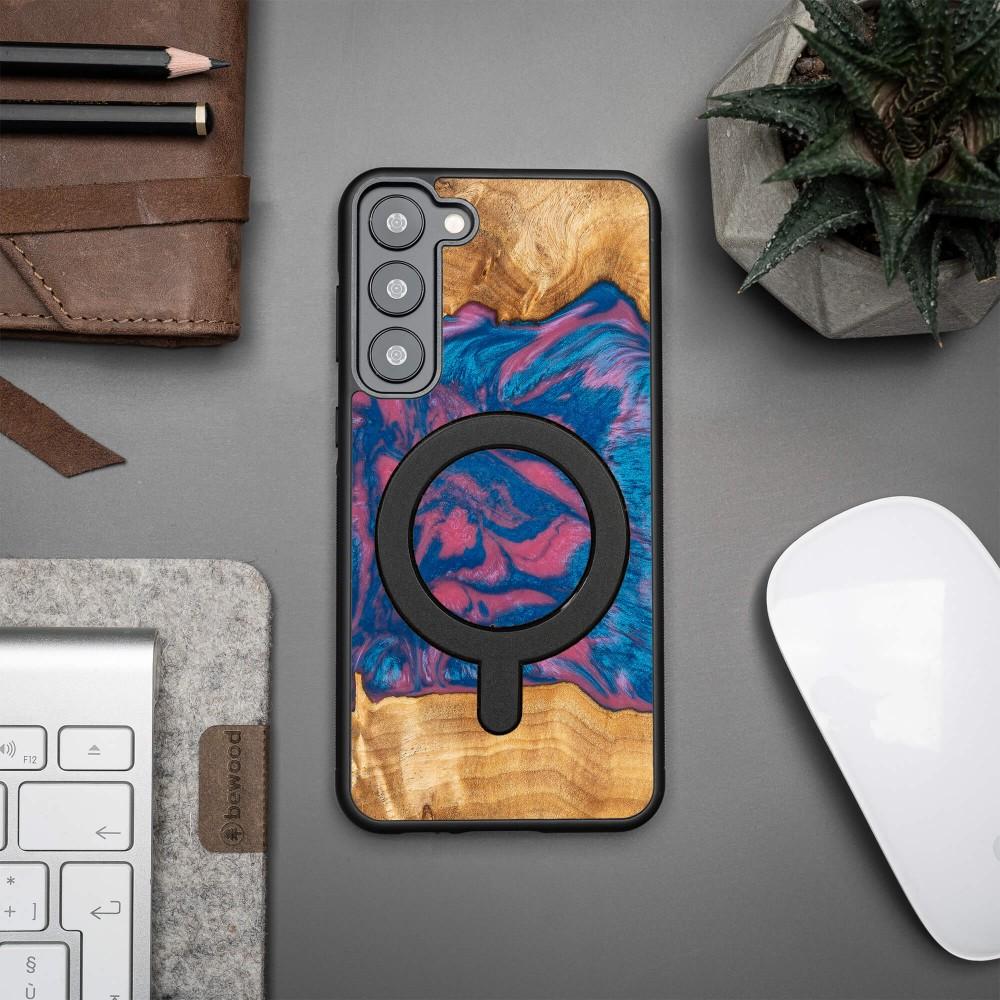 Bewood Unique case for Samsung Galaxy S23 Plus - Neons - Vegas with MagSafe