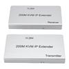 KVM HD USB удлинитель с широким ИК по Cat5e Cat6 200 м RJ45 KVM Over IP HD удлинитель для ПК HDTV дисплея US Plug