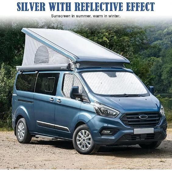 Can Sunshades for Ford Transit Custom MK8 2012-2022 Internal Thermal Blinds Window Cover Blind Kit Car AccessoriesGood product