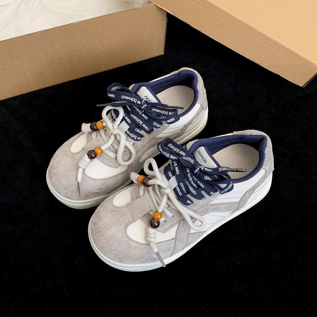 Женские ретро-кроссовки на платформе Queen Fan, повседневные, для тренировок, 2025, новая осенняя коллекция, универсальные, низкие, спортивные