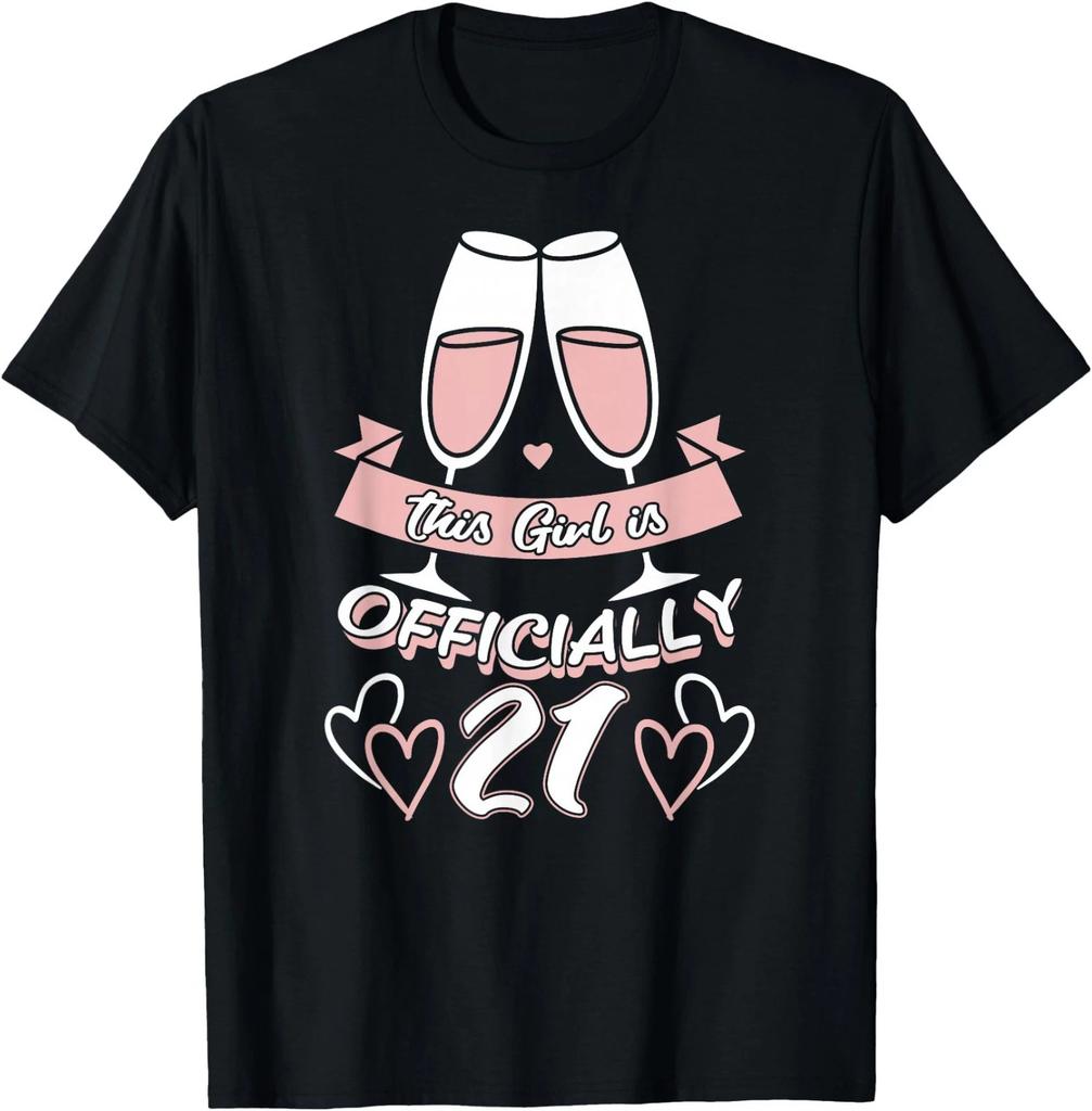 This Is Official 21st Birthday Party Celebrations T-Shirt