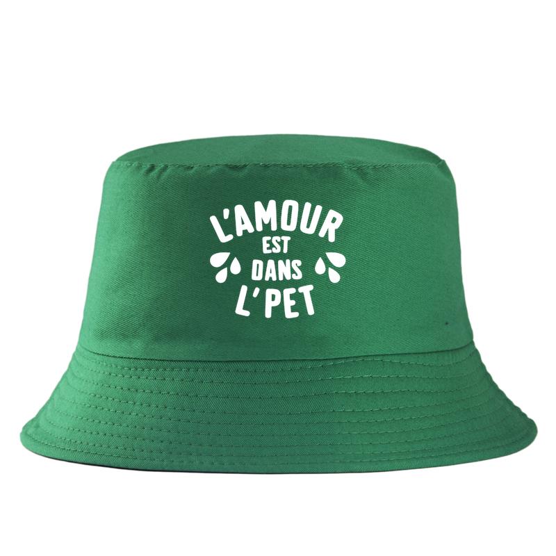 French Slogan Bucket Hat Funny Letter Sun Cap Unisex Harajuku Style Panama New Summer Outdoor FisherUnisex Hat Streetwear
