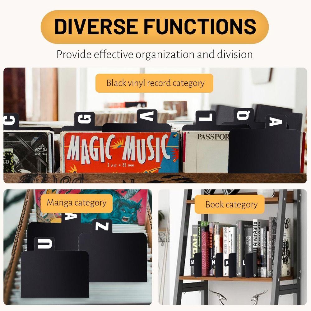Label Stickers Alphabetical Labeling Bookmarks Alphabet Index Card Bookmarks  Library Bookstores