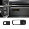 Carbon fiber Dash Storage Handle Glove Box Switch Cover Trim For Ford F150 +