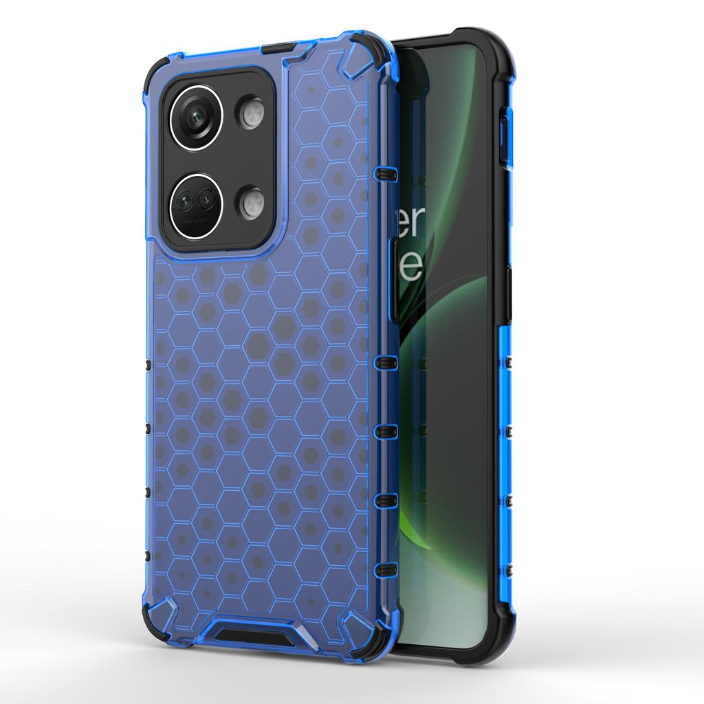 For OnePlus Nord 3 5G/Ace 2V Anti-drop Phone Case Honeycomb Texture Shockproof Cover