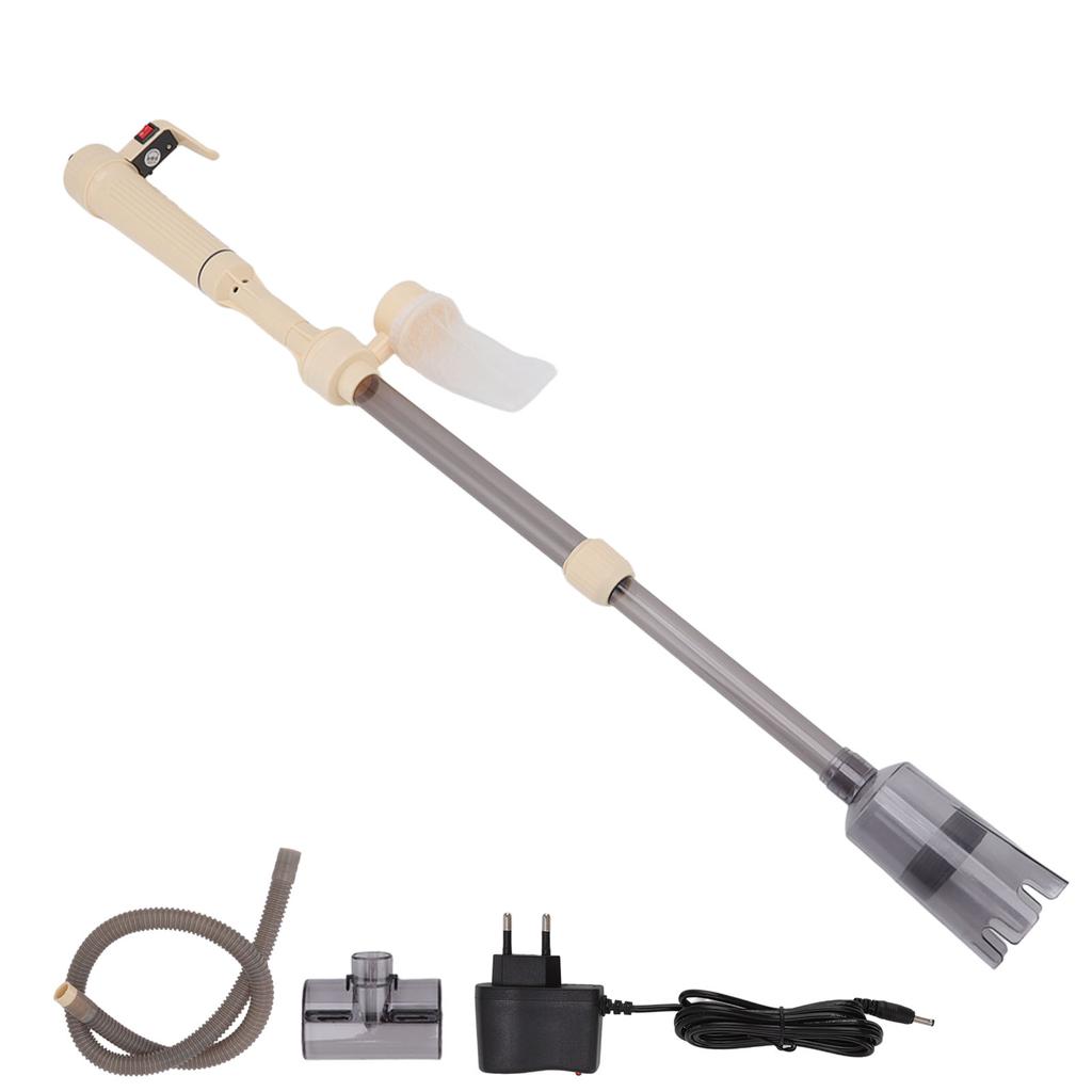 Aquarium Water Changer Retractable Safe Electric Fish Tank Gravel Cleaner