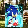 1 шт. Плед Sonic Adventure для улицы, фланелевый, HD-печать, легкий, мягкий, теплый, всесезонный, для дивана, кровати, путешествий