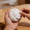 PU Material White Bread Squeeze Realistic Bread Slow Rebound Toy Funny Toys