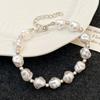 Baroque Shaped Imitation Pearl Bracelet New Special Fashionable Luxurious High-End Elegant Bead Bracelet Women's Party Jewelry