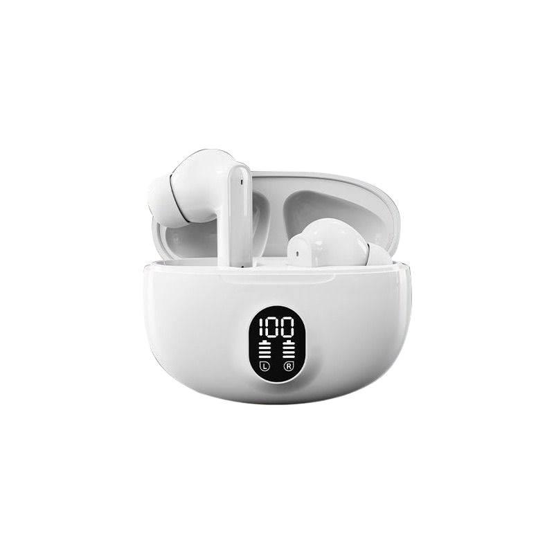 Bluetooth-наушники W895B: Внутриканальные, Цифровой дисплей, Шумоподавление, S510 Беспроводные с Ультрадлительным Сроком Работы от Батареи.