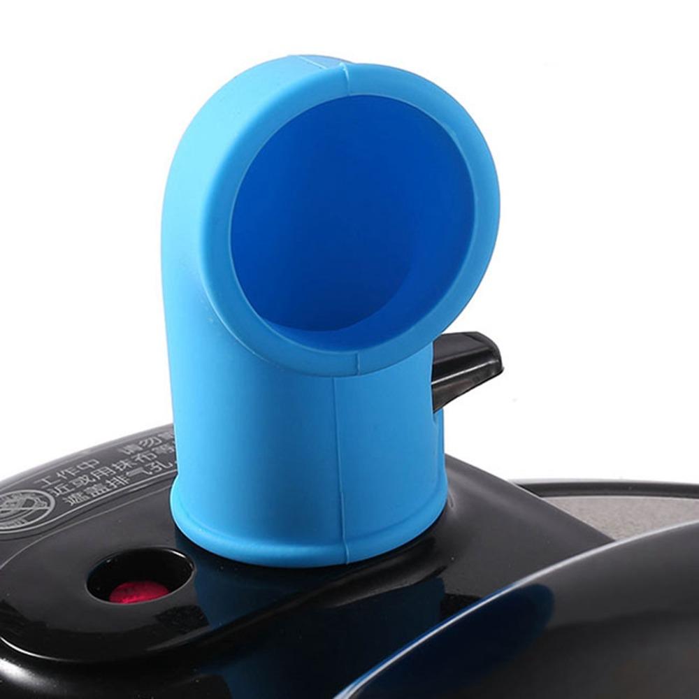 2 PCS Blue Pressure Cooker Steam Diverter Silicone Steam Diverter Quick Venting