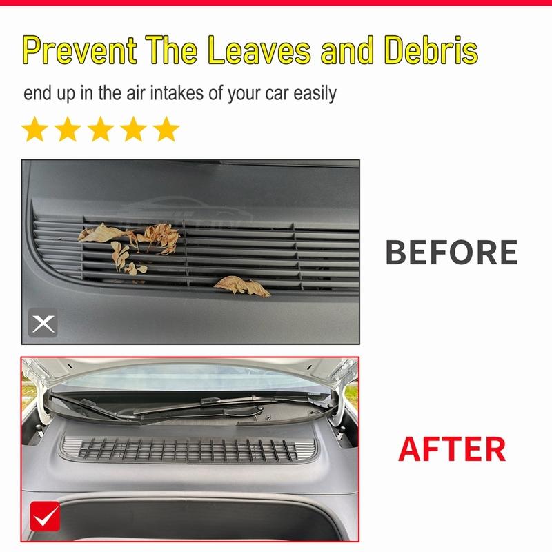 Grille Mesh Inserts for 2025 2026 Tesla New Model Y Juniper Front Air Inlet Intake Vent Grill Cover Model Y Launch Accessories