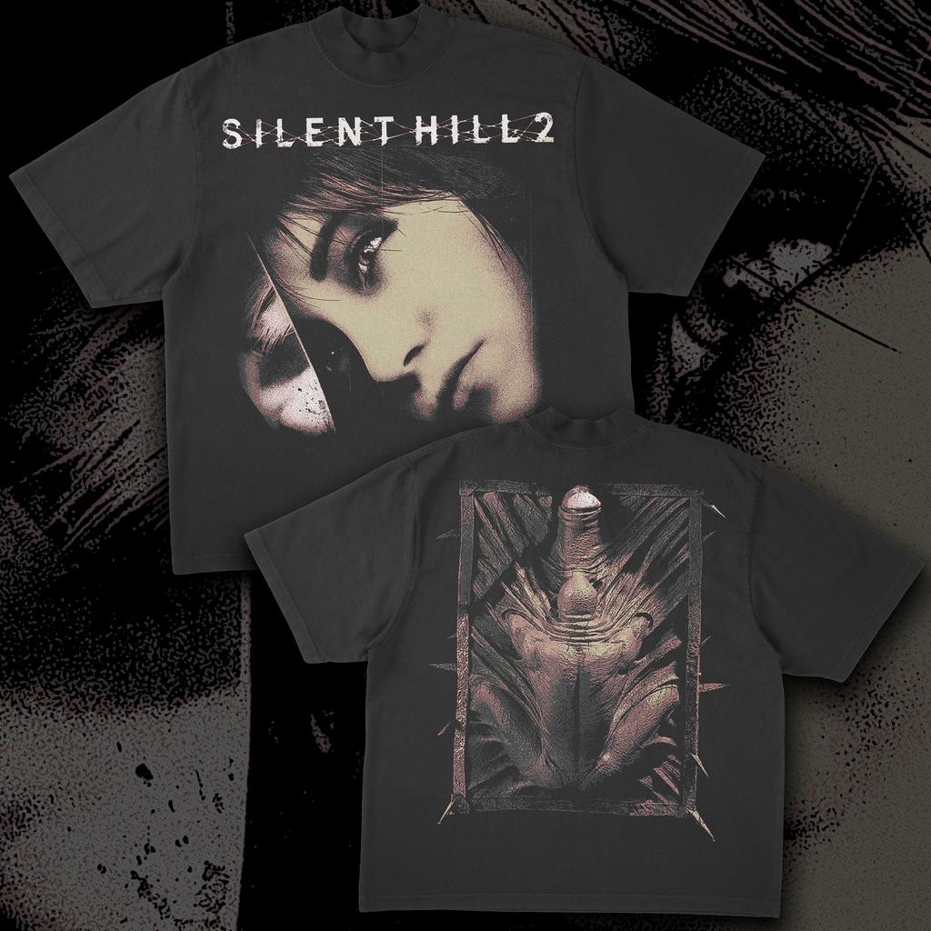 Летние футболки Silent Hill 2 Хлопковая одежда высокого качества Повседневная футболка с коротким рукавом и круглым вырезом Взрослые футболки оверсайз