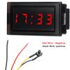 DC4.-30V Водонепроницаемые пылезащитные автомобильные электронные часы со светодиодным цифровым дисплеем