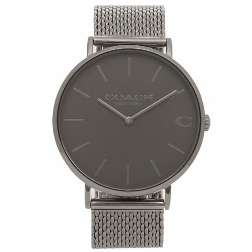 Coach Men's Charles 41mm Quartz Watch, Gray (2) 14602145