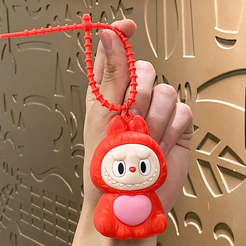 Love Decompression Keychain Bag Pendant Exquisite Car Key Chain Pendant Small Gift