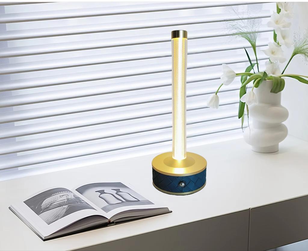 Новый перезаряжаемый ночник для помещений, портативный атмосферный свет для кемпинга, настольная лампа с квантовым проводом, роскошный декоративный светильник для бара и ресторана