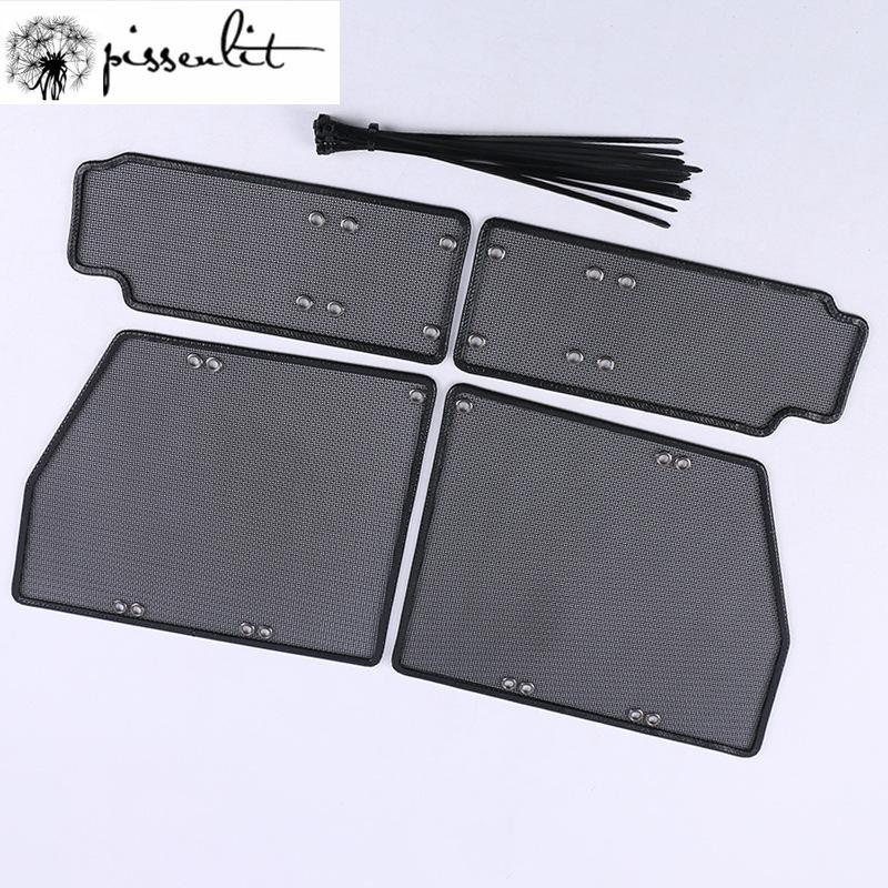 Accessories for NIssan Patrol Armada Y6 2016 2017 2018 2019 Grille Insect Screening Mesh Front Grille Net 4PCS