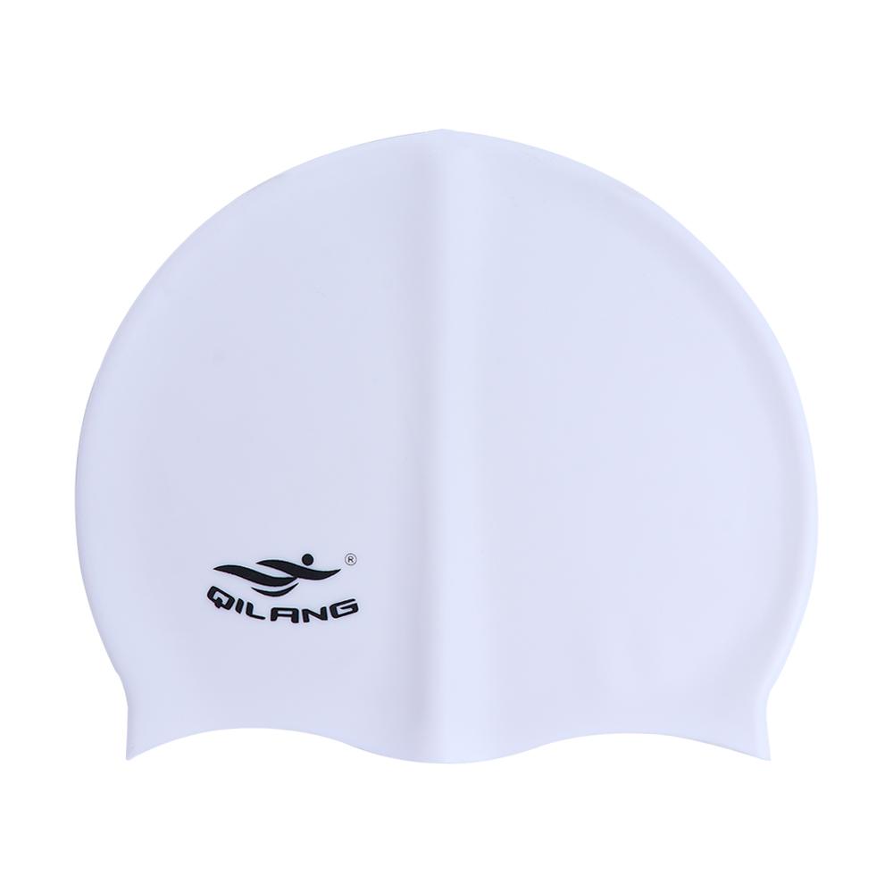 Classic High Elastic Long Hair Waterproof Flexible Silicone Colorful Swimming Hat Swimming Cap Swim Pool Hat Bathing Cap