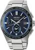 Seiko Watch Astron NEXTER 2nd Collection Solar Radio SBXY051 Men's Silver Watch