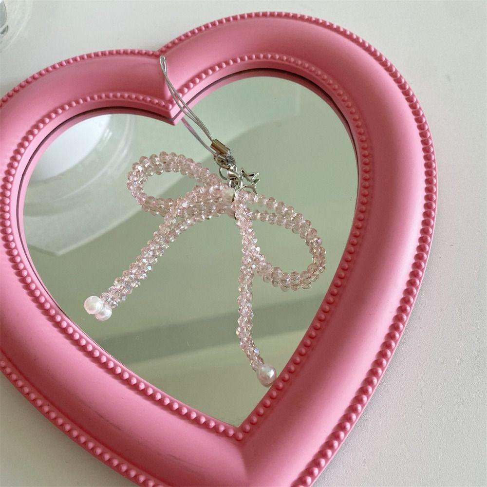 Butterfly Y2K Phone Lanyard Phone Charms Cellphone Chain Kawaii Bead Phone Pendant Schoolbag