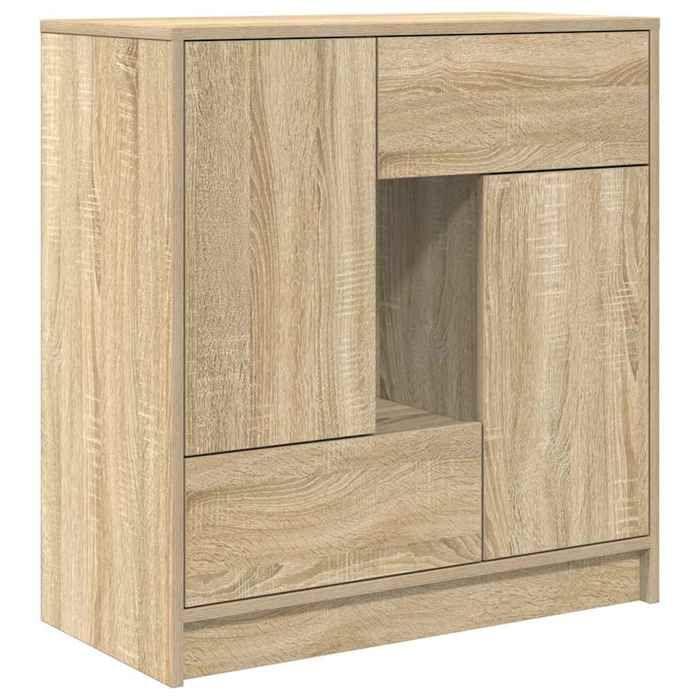 VidaXL Buffet with Drawers and Doors Sonoma Oak 70.5x34x74.5 Cm, Storage Furniture, Buffet Cabinet, Entrance Furniture, 861843