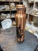 TreegoArt Герметичная Медная Бутылка для Воды с Дизайном Павлина, Предмет для Хранения, Медный Сосуд, Кухонный Предмет для Дома и Офиса - 1000 мл