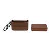 Protective Cover Fit for   Pi8 Wireless   Earbuds Charging Case Hand Polished   Earphone Case Walnut Wood Cover