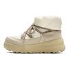 Li Ning Honey Boot Флис Теплые Водонепроницаемые Мягкие Упругие Толстая Подошва Увеличение Роста Амортизирующие Износостойкие Высокие Повседневные Ботинки AGCV388-2