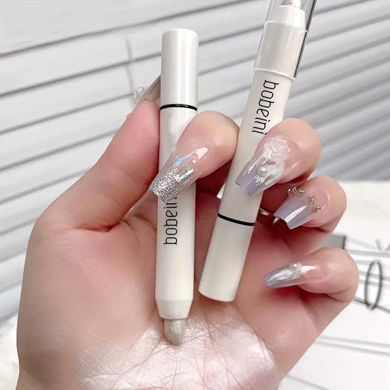 Eyeshadow Pen Sleeper Silkworm Highlighter Pen Natural Brightening Pearlescent Matte Flash Eyeshadow Stick Waterproof Lasting Setting Women's Makeup