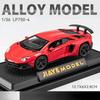 1/36 Lamborghini Aventador LP750-4 Спортивный автомобиль Литой Металлический Сплав Модель Автомобиля Звук Свет Оттянуть Назад Коллекция Детская Игрушка Подарки D161