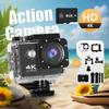 4K экшн-камера 120° Широкоугольная WiFi Управление через приложение Для дайвинга, катания на лыжах и других сценариев съемки на открытом воздухе Поддержка