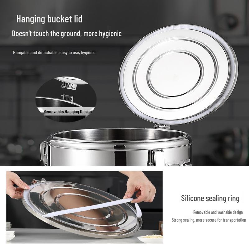 JPHZNB 304 Stainless Steel Insulated Food & Beverage Dispenser