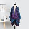 Bohemian Thickened Tourist Shawl Women'S Tourist Photos Outside With Personalized Versatile Cloak