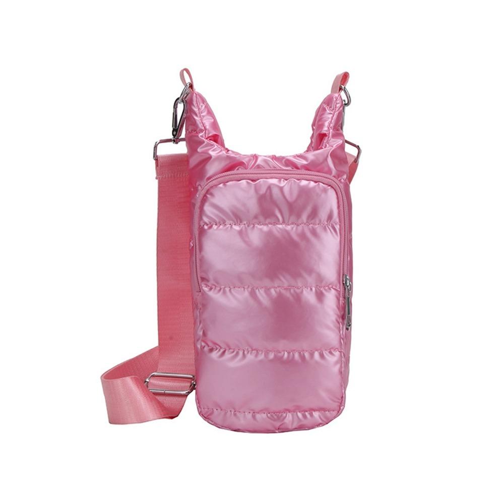 Нейлоновая сумка-переноска для бутылки с водой, плечевой ремень, кроссбоди, кошелек для бутылки с водой, для пеших прогулок