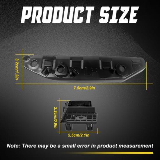 Front Bumper Bracket Fender Retainer & Bracket Support For Tesla Model 3 17-