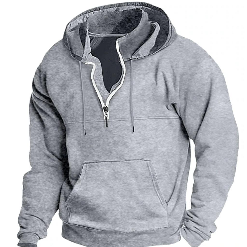 Новая толстовка с капюшоном, толстое повседневное пальто, мужская свободная толстовка с принтом