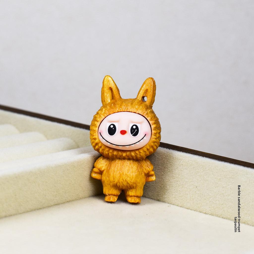 Резьба по массиву дерева Мультяшная Милая Фигурка Эльфа Кукла Настольная Ручка Ремесленное Украшение