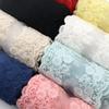 1Meter Cotton Floral Embroidered Mesh Patchwork Lace DIY Apparel Sewing Fabric 12cm Width DIY Garment Curtain Accessories Ribbon