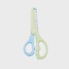 Безопасные детские ножницы Macaron Color с защитой от защемления и эластичным пластиком для резки бумаги
