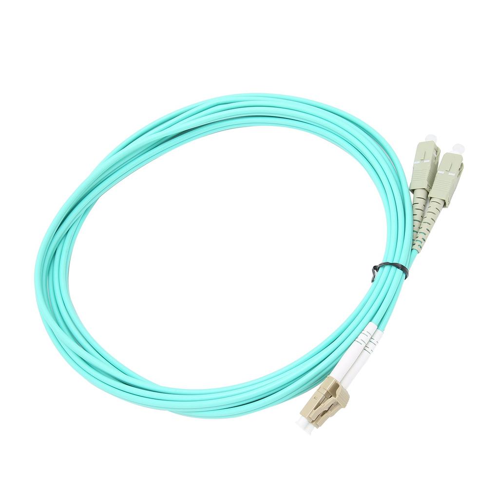 Optical Cable MultiMode DualCore LC UPC SC UPC Optic Fibre for Data Transmission.