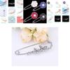 Exquisite Women Fashion Crystal Rhinestone Butterfly Corsage Jewelry Piece