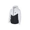 Windrunner Sports Casual Hooded Jacket Women Jackets Black White BV3939-101
