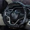 Diamond Inlaid Steering Wheel Cover for Women - Stylish Car Interior Accessory
