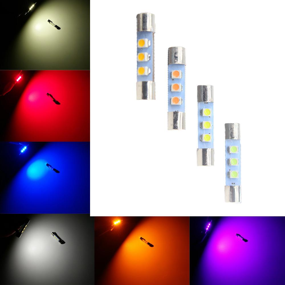 10PCS AC 8V LED Fuse Lamp Replace Incandescent Bulb 250mA Fits Marantz Sansui Kenwood Yamaha Vintage Stereo Audio Receivers