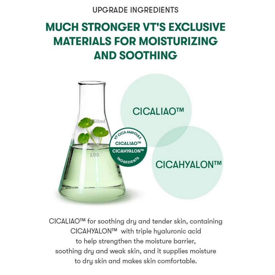 VT CICA Daily Soothing Mask 30 шт. Тканевая маска, Уход от прыщей ( Ежедневное успокаивающее / жизненно важное значение / коллаген / Reti-A