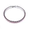 2026 New Pink Color Princess Bracelet Bangle for Women Anniversary Gift Jewelry Wholesale S7207