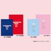 KOKUYO Note Household Account Book Twin Ring Binding 64 Sheets B5 Red Sui-T210R