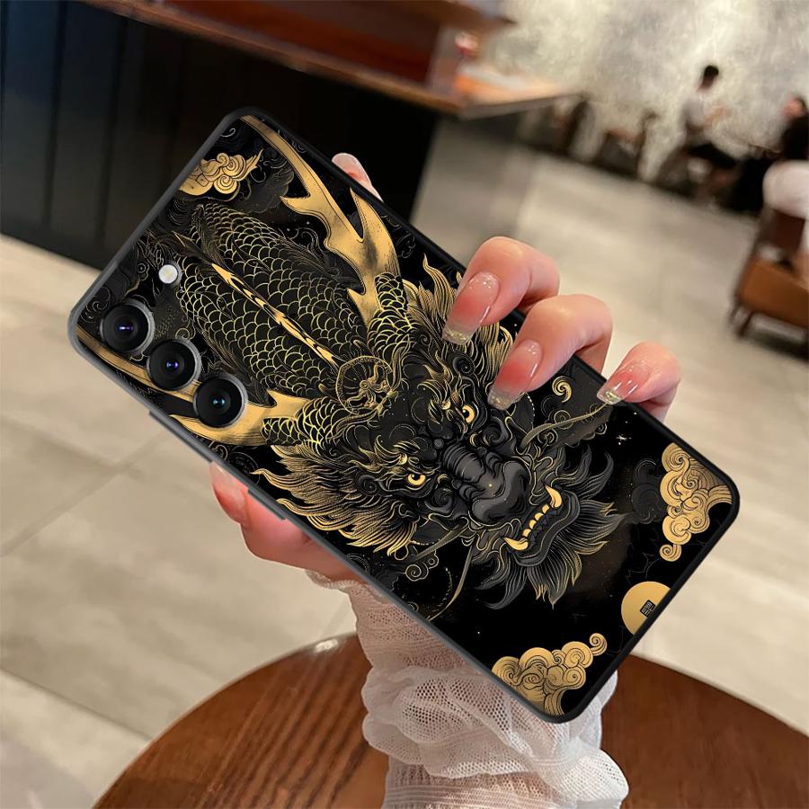 Чехол с тотемом дракона для Samsung Galaxy A23 A32 A26 A72 A24 A73 A51 A53 A35 A22 A55 A41 A25 A71 A52 A36